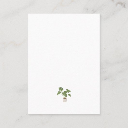 Mijn Kat en ik verplaatsen Wijziging Adres verplaa Visitekaartje (Achterkant)