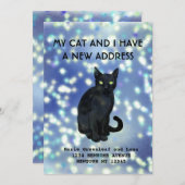 Mijn kat en ik zijn verhuisd Aankondiging (Voorkant / Achterkant)