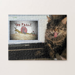 Mijn kat haat me legpuzzel