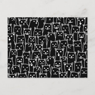 Mijn kat had gelijk over je grappige kattenpatroon briefkaart