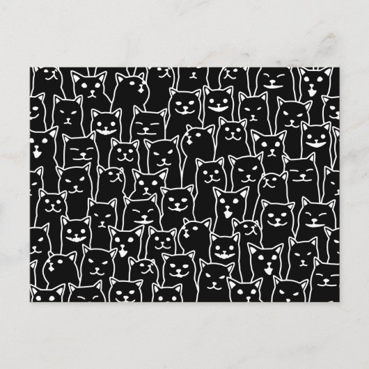 Mijn kat had gelijk over je grappige kattenpatroon briefkaart (Voorkant)