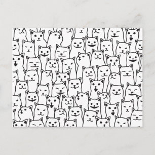 Mijn kat had gelijk over jou grappige kattenpatroo briefkaart