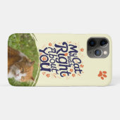 Mijn kat had gelijk over jou – Kattenliefhebber Case-Mate iPhone Case (Achterkant (horizontaal))