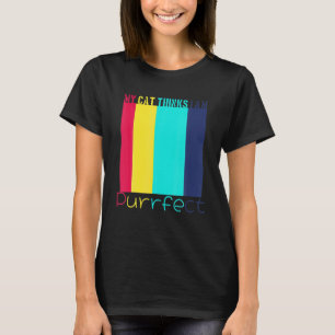 Mijn kat hakt me in de purrfect Love Animal T-shirt