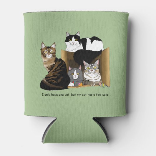 Mijn kat heeft katten blikjeskoeler (Voorkant)