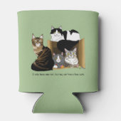 Mijn kat heeft katten blikjeskoeler (Achterkant)