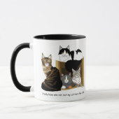 Mijn kat heeft katten mok (Links)