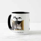 Mijn kat heeft katten mok (Voorkant links)