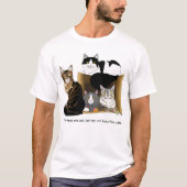 Mijn kat heeft katten t-shirt (Voorkant)
