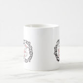 Mijn kat heeft mijn levensstijl verbeterd – Cute k Koffiemok (Center)