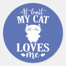 Mijn kat houdt tenminste van me Anti-Valentijnse k