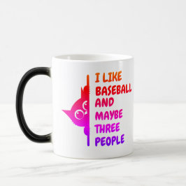 Mijn kat houdt van honkbal Specialty Mok