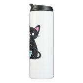 Mijn kat houdt van ijs thermosbeker (Geroteerd rechts)