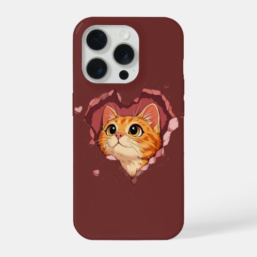 Mijn Kat iPhone Hoesje (Achterkant)