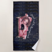 Mijn kat is alles wat ik nodig heb strandlaken (Voorkant)