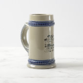 Mijn kat is de reden | Katten houden van design Bierpul (Voorkant links)