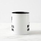 Mijn kat is een libertarian grappig politiek mok (Midden)