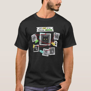 Mijn kat is een seriemoordenaar Kat T-shirt