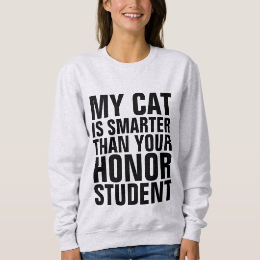 MIJN KAT IS KLEINER DAN UW HONOME STUDENT T-shirts (Voorkant)