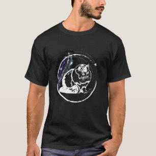 Mijn kat is mijn universum Ik hou van alle katten T-shirt