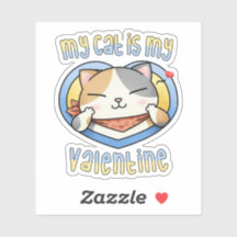 Mijn kat is mijn Valentijn Calico Kat