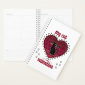 Mijn kat is mijn Valentijn | Cute valentijn gift Planner (Display)