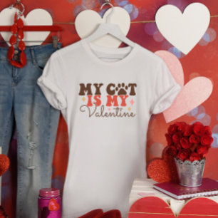 Mijn kat is mijn Valentijn Funny T-shirt