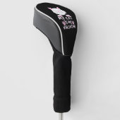 Mijn kat is mijn Valentijn Golfheadcover (Schuin)