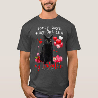 Mijn kat is mijn Valentijn K T-shirt