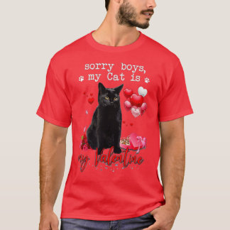 Mijn kat is mijn Valentijn K T-shirt