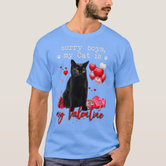 Mijn kat is mijn Valentijn K T-shirt