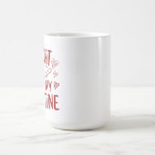 Mijn kat is mijn Valentijn Koffiemok (Center)