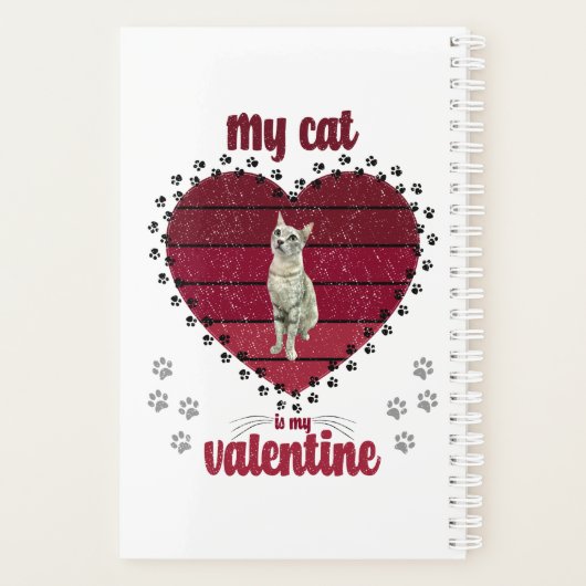 Mijn kat is mijn Valentijn Planner (Achterkant)