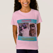 mijn kat is mijn valentijn t-shirt (Voorkant)