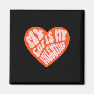 Mijn kat is mijn Valentijn, Vrouwen Mannen, Trendy Magneet