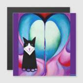 Mijn kat, Jellyboon en Georgia O'Keeffe Art, (Voorkant / Achterkant)