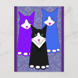 Mijn kat, Jellyboon en Vrienden, Kunst Briefkaart