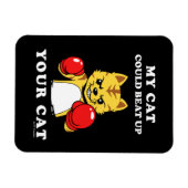 Mijn kat kan je kat in elkaar slaan magneet (Horizontaal)