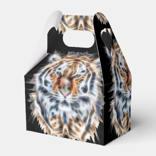 Mijn kat maakt gebruik van wilde tijgerenergie bedankdoosjes (Achterkant)