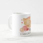Mijn kat miauwt naar jou mok (Voorkant links)