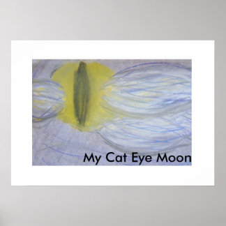 Mijn Kat Oog Maan Poster