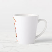 Mijn kat roept een schattige Oranje kat Latte Mok (Rechts)