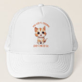Mijn kat roept een schattige Oranje kat Trucker Pet (Voorkant)