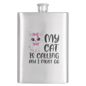 Mijn kat roept en ik moet gaan flacon (Voorkant)
