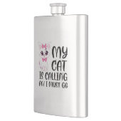 Mijn kat roept en ik moet gaan flacon (Links)