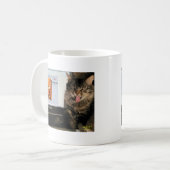 Mijn kat studeert aan MIT Koffiemok (Voorkant links)