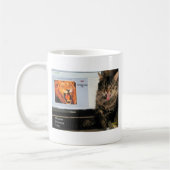 Mijn kat studeert aan MIT Koffiemok (Links)
