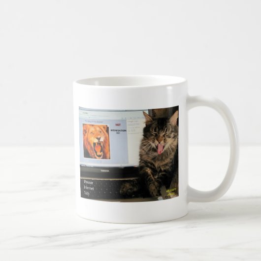 Mijn kat studeert aan MIT Koffiemok (Rechts)