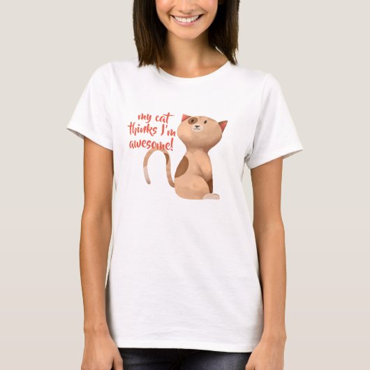 Mijn kat t-shirt (Voorkant)