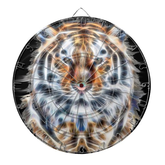 Mijn kat werkt meer tijgergezichtsenergie op dartbord (Voorkant)